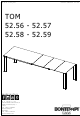 Bontempi Casa TOM 52.57 Instrucciones De Montaje