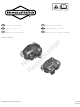 Briggs & Stratton 120000 Manual Del Operador