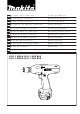 Makita 6911HDA Manual De Instrucciones