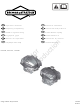 Briggs & Stratton 090000 Manual Del Operador