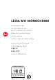 Leica M11 Instrucciones Abreviadas