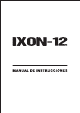 Arcea IXON-12 Manual Del Usuario