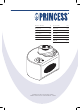 Princess 282600 Manual De Instrucciones
