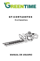 GREENTIME GT-CORTASETOS Manual De Usuario