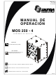 Infra MOS 250-4 Manual De Operación