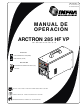Infra ARCTRON 285 HF VP Manual De Operación