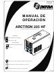 Infra ARCTRON 205 HF Manual De Operación