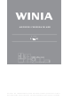 WINIA WAF-720B Manual De Instrucciones