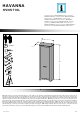 Forte HAVANA HVNS718L Instrucciones De Montaje