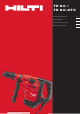 Hilti TE 60-ATC Manual De Instrucciones