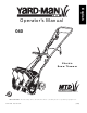 MTD YARD-MAN 769-02494A Manual De Instrucciones