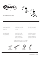 PROFLO PFWSC2850CP Instrucciones De Instalación