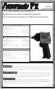 Powermate Px P024-0295SP Manual De Instrucciones