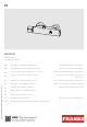 Franke F5ET2007 Instrucciones De Montaje Y Servicio