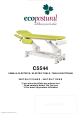 ECOPOSTURAL C5544 Instrucciones