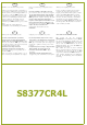 Solid S8377CR4L Manual Del Usuario