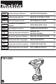 Makita TW140DSAEX Manual De Instrucciones