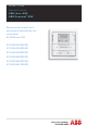 ABB 2CCA380393R0001 Manual Tecnico