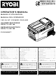Ryobi Pi1824QBT Manual Del Operador