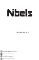 Nbels MCM-25 NX Manual De Instrucciones