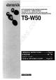 Aiwa TS-W50 Manual De Instrucciones