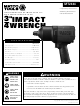 Matco Tools MT2434 Manual Del Usuario