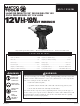 Matco Tools MCL1238IWK2 Manual Del Usuario