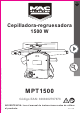 Mac allister MPT1500 Manual Del Usuario