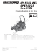 Briggs & Stratton Snapper PRO S150X Serie Manual Del Operador