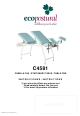 ECOPOSTURAL C4581 Instrucciones