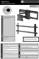 OMNI mount NC200C Manual De Instrucciones