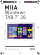 Miia MWT-743G Manual Del Usuario