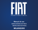 Fiat PROFESSIONAL MILAN2500 Manual De Uso