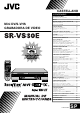 JVC SR-VS30E Manual De Instrucciones