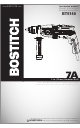 Bostitch BTE140 Manual De Instrucciones
