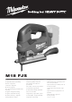 Milwaukee M18 FJS Manual Original