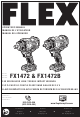 Flex FX1472 Manual Del Operador