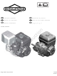 Briggs & Stratton 130000 Manual Del Operador