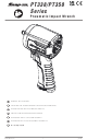 Snap-On PT338 Serie Manual De Instrucciones
