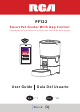 RCA PF122 Guia Del Usuario
