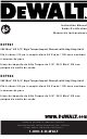 DeWalt DCF964 Manual De Instrucciones