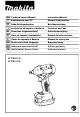 Makita DTW074 Manual De Instrucciones