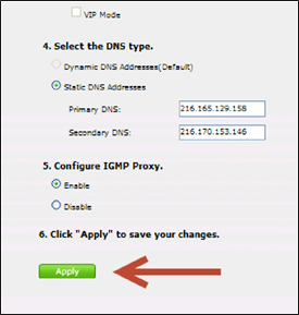 Configuraci&oacute;n de su Router Paso 4