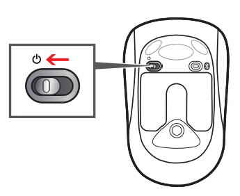 encienda el mouse