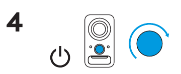 CONECTE LOS ALTAVOCES Paso 4