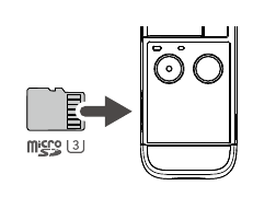 Insertar la tarjeta microSD