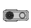 Uso de la palanca de control mini DJI Pocket 2 Paso 1