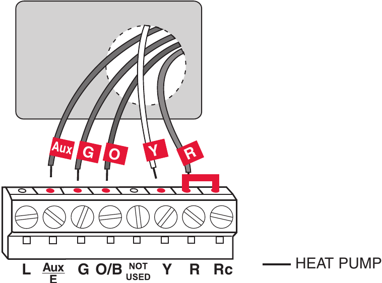 Cableado: Bomba de Calor Paso 1