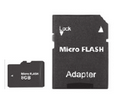 Tarjeta MicroFlash y Adaptador