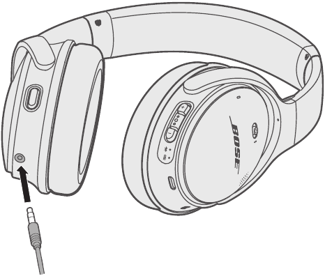 Conectar el cable de audio